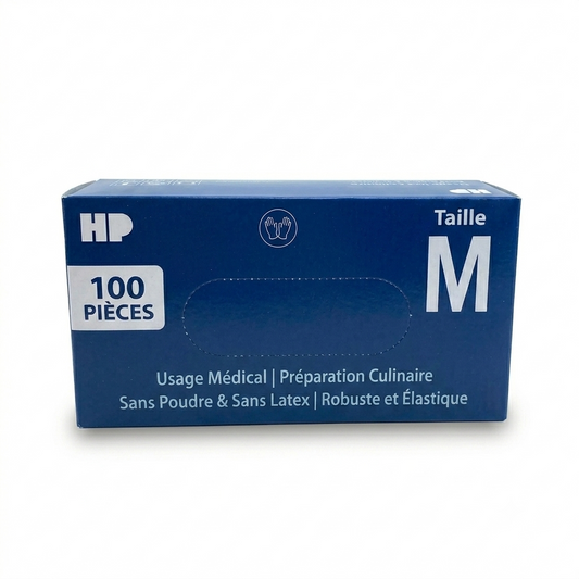 Gant en nitrile - boite de 100 gants